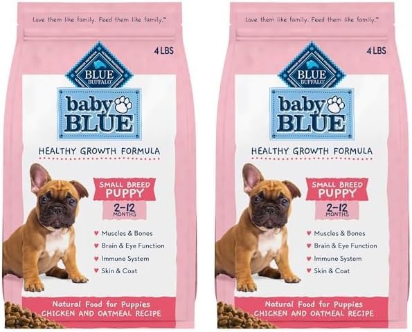 Blue Buffalo Baby Blue Natural Small Breed Puppy Dry Dog Food (Chicken & Oatmeal)