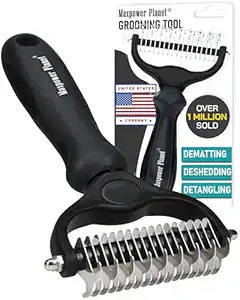 Maxpower Planet Hair Brush – Double‑Sided Undercoat Rake
