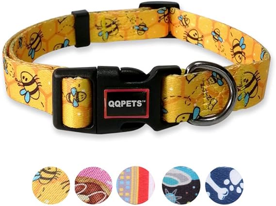 QQPETS Adjustable Soft Dog Collar
